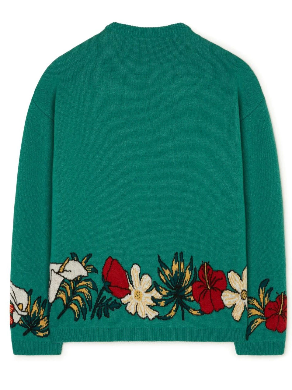 Cheap intarsia-knit jumper Alanui floral Women cashmere 0330